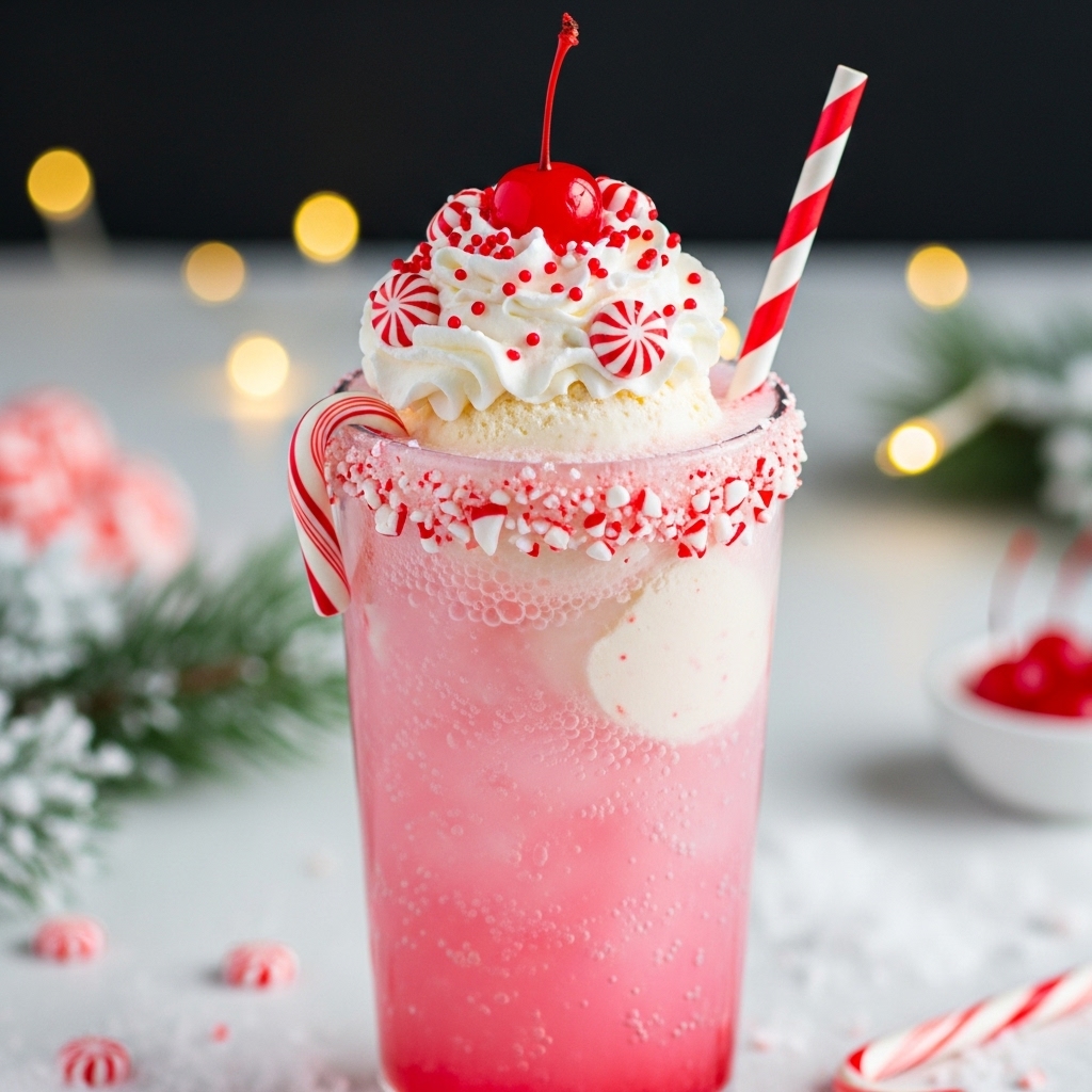 Peppermint Christmas Float Recipe