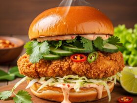 Thai Fried Chicken Sandwich Recipe