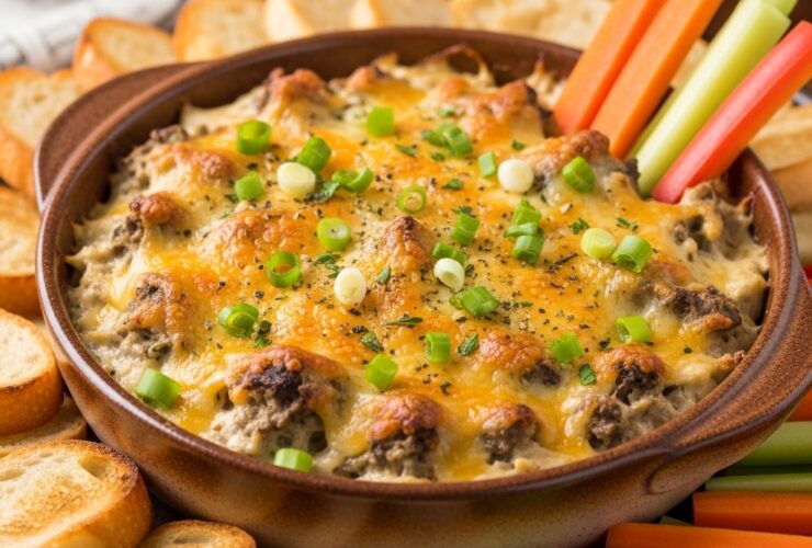 Stuffed Mushroom Dip Recipe