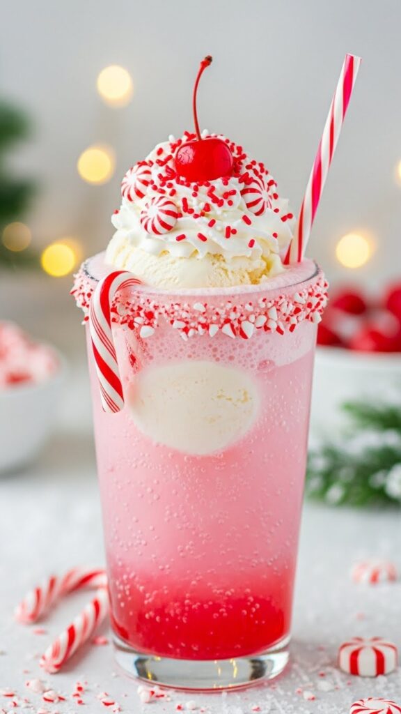 Peppermint Christmas Float Recipe