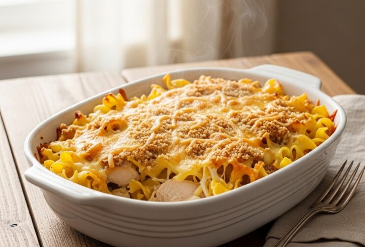 Pioneer Woman Chicken Noodle Bake Recipe