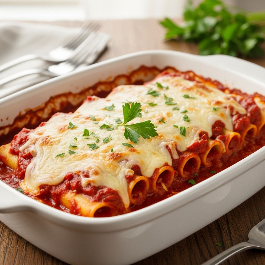 Ina Garten Stuffed Manicotti Recipe