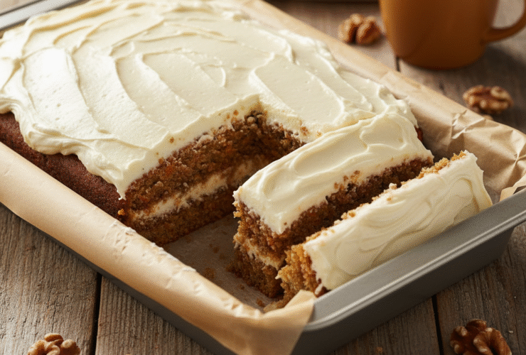 Mary Berry Carrot Cake Tray Bake​ Recipe