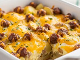 Paula Deen Breakfast Casserole with Potatoes Recipe