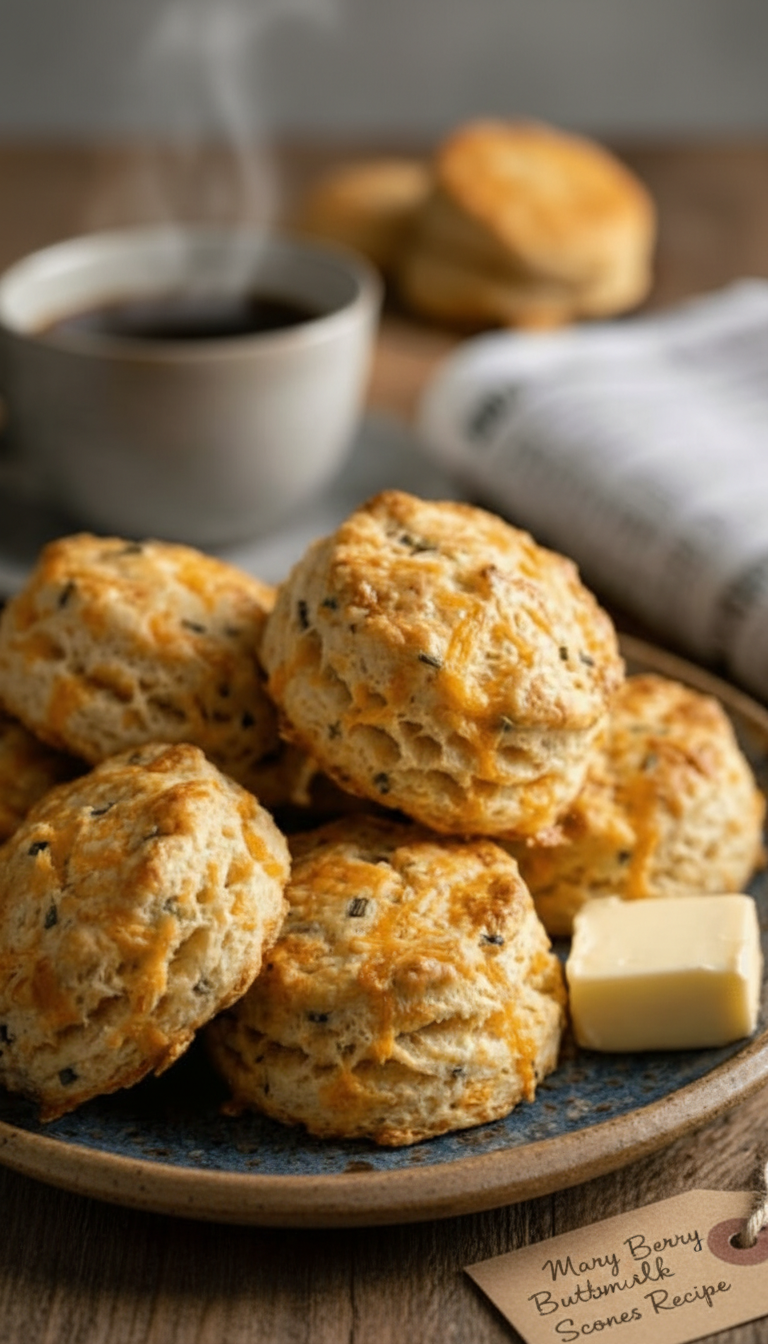 Mary Berry Buttermilk Scones​ Recipe