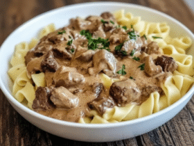 Bobby Flay Beef Stroganoff Recipe