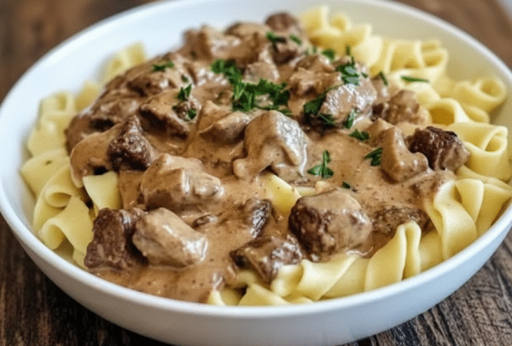 Bobby Flay Beef Stroganoff Recipe