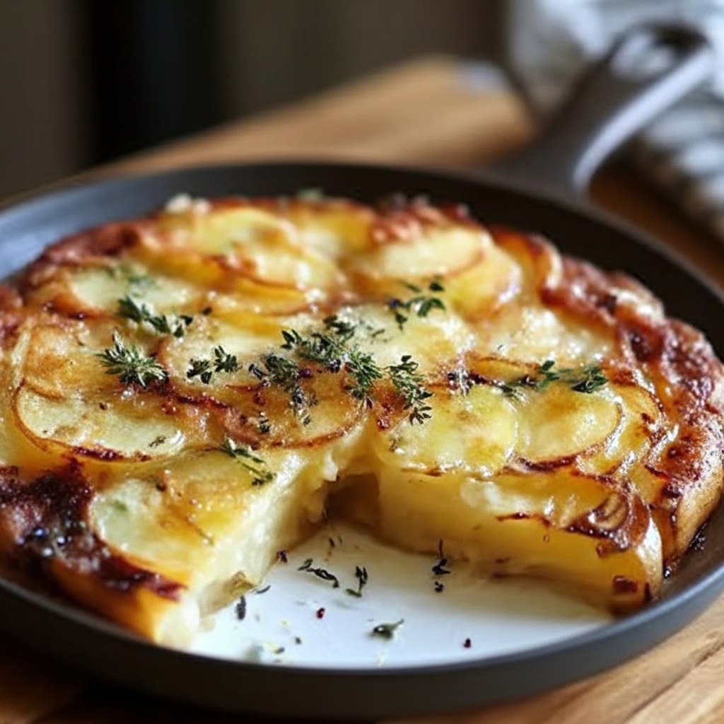 Jamie Oliver's Golden Pommes Anna Recipe