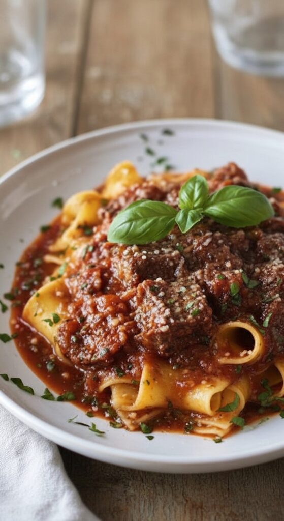 Bobby Flay Short Rib Ragu Recipe