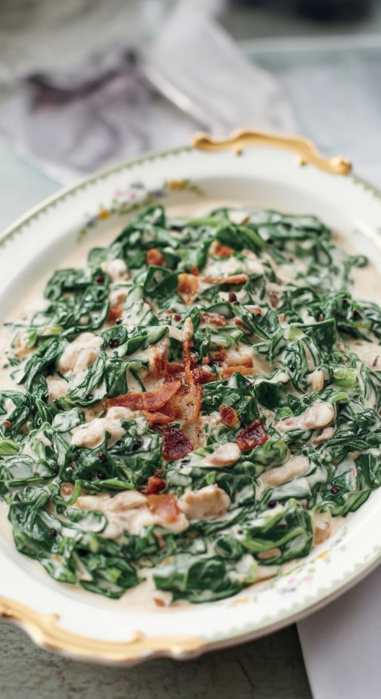 Paula Deen Creamed Spinach Recipe