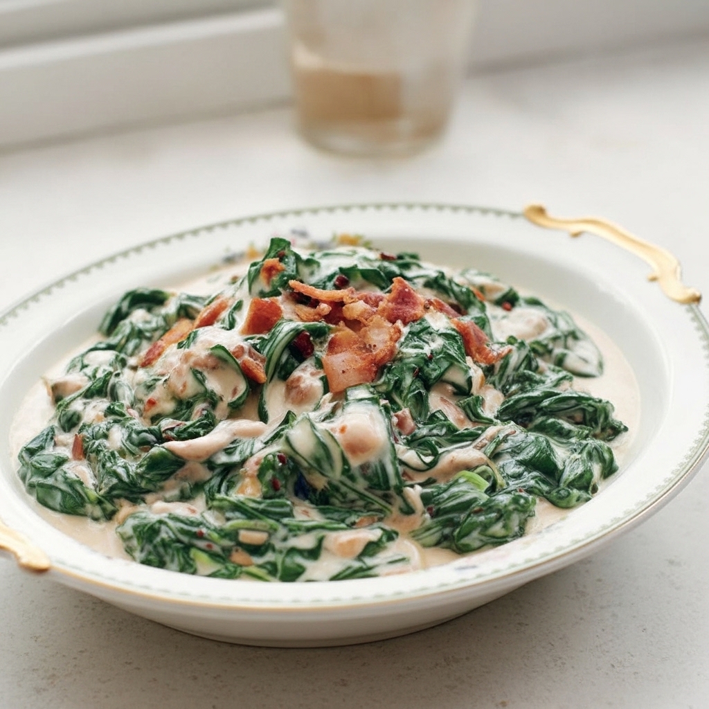 Paula Deen Creamed Spinach Recipe