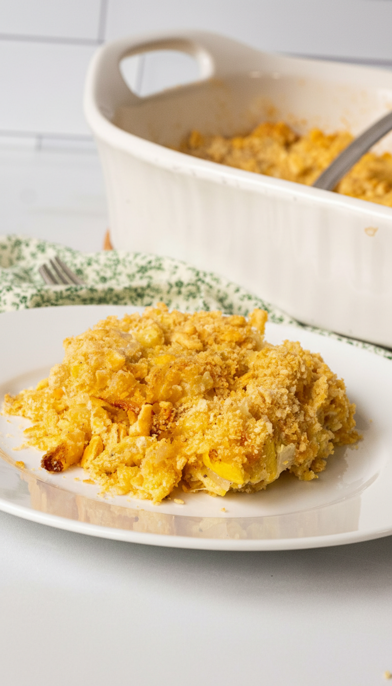Paula Deen Cheesy Squash Casserole Recipe
