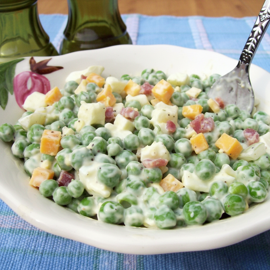 Paula Deen Green Pea Salad Recipe