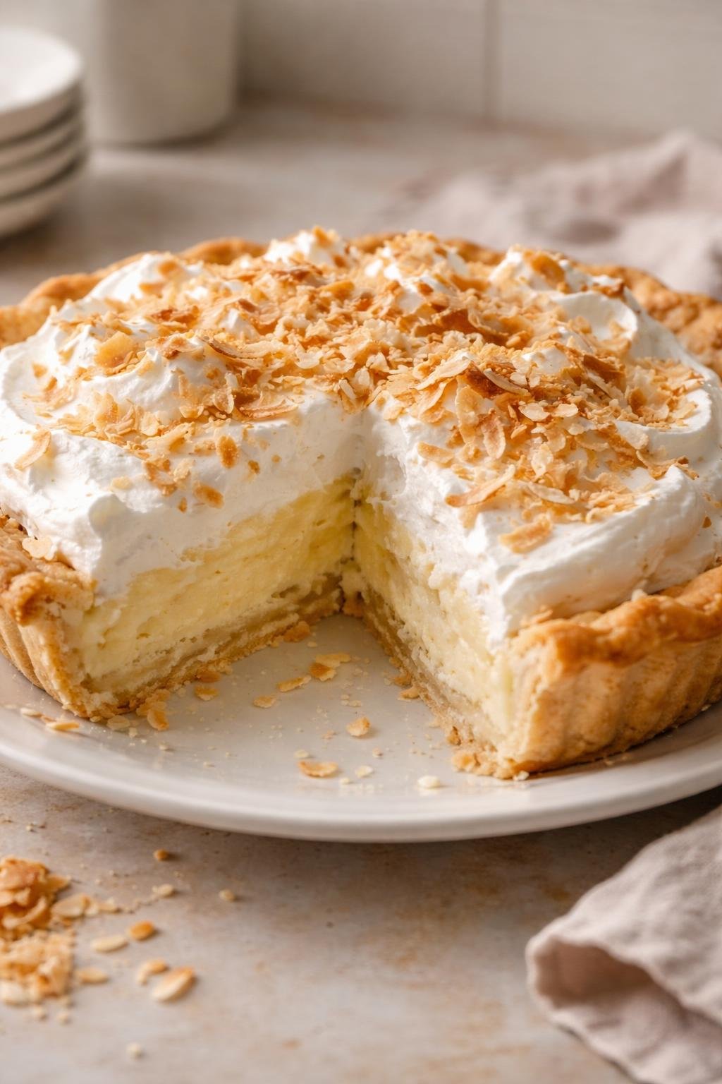 Barefoot Contessa Coconut Cream Pie Recipe