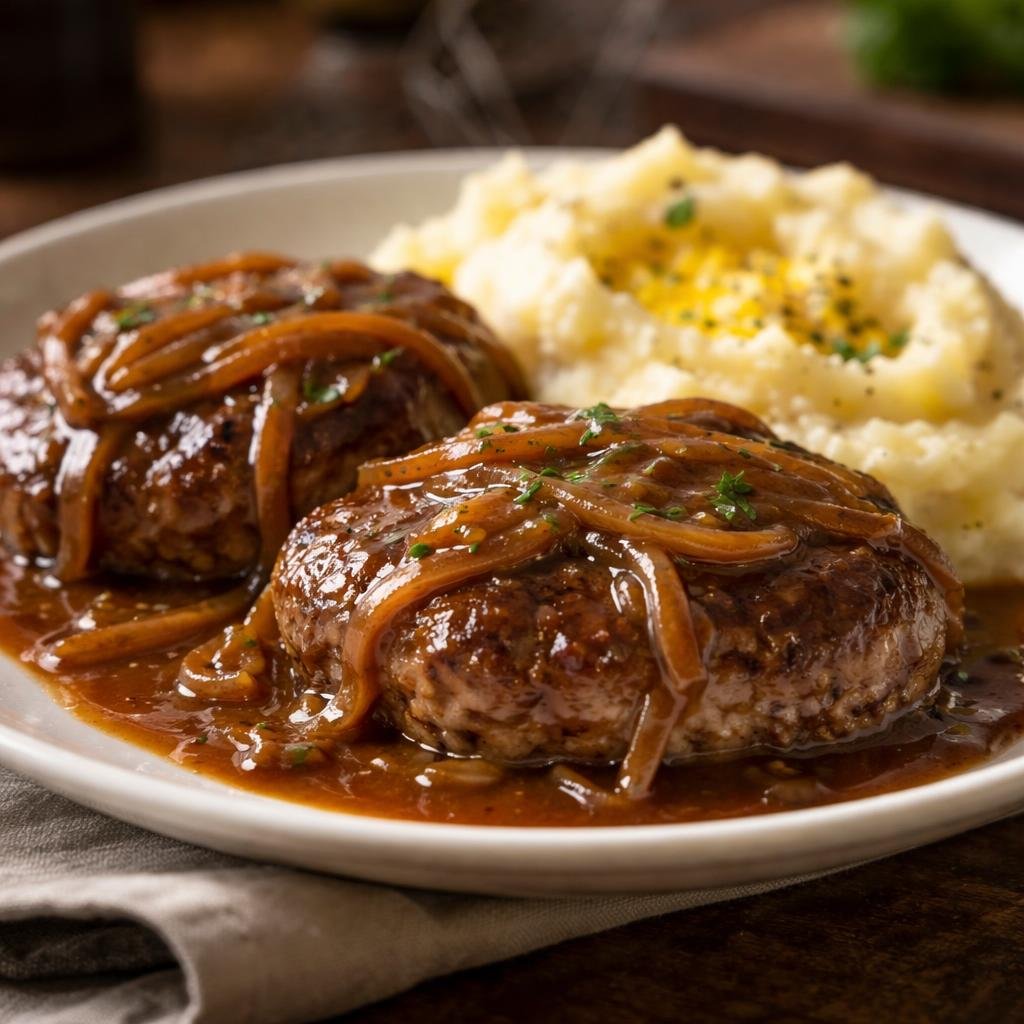 Bobby Flay Salisbury Steak Recipe