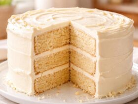 Homemade Vanilla Layer Cake Recipe