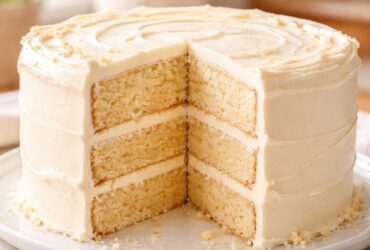 Homemade Vanilla Layer Cake Recipe
