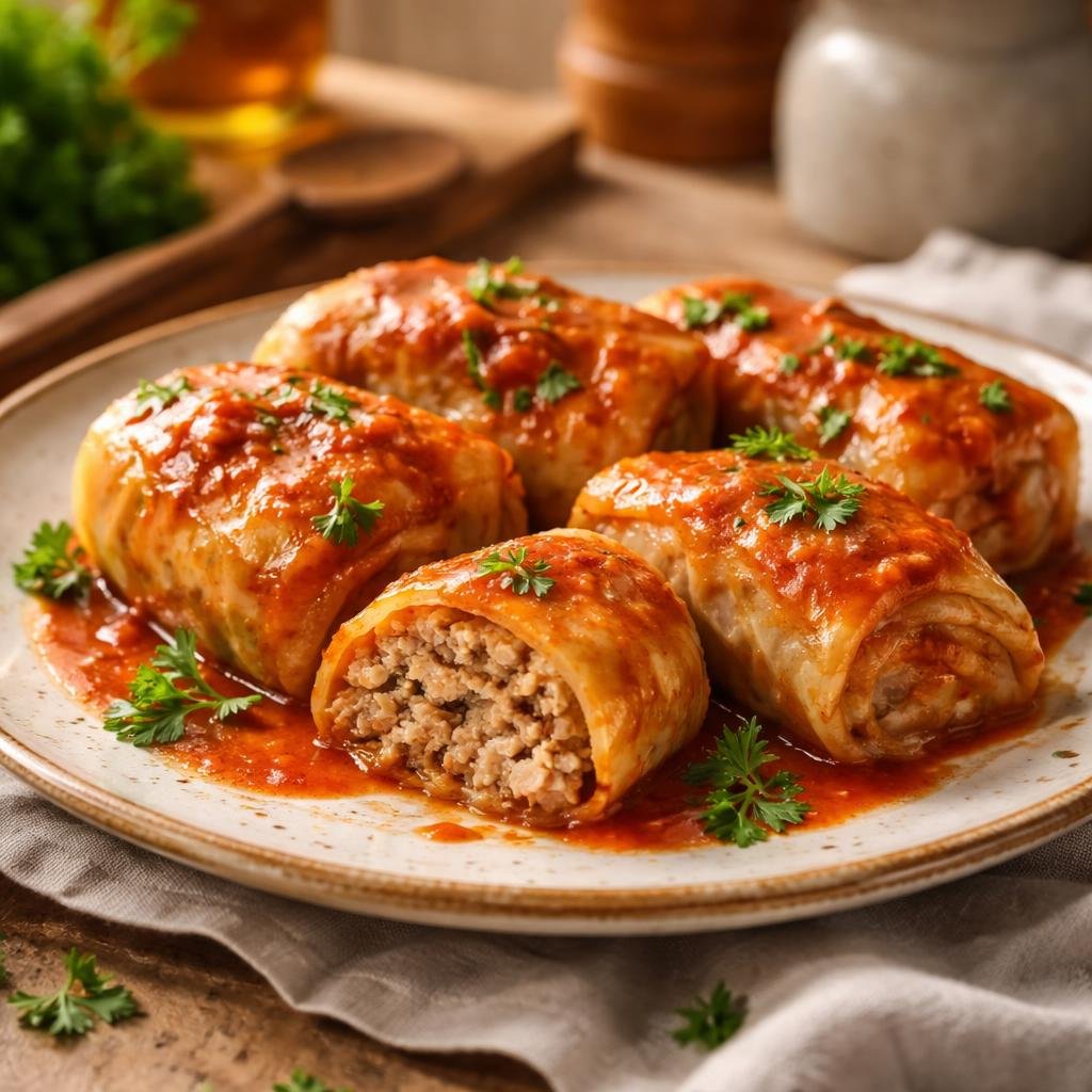Old-Fashioned Cabbage Rolls Recipe