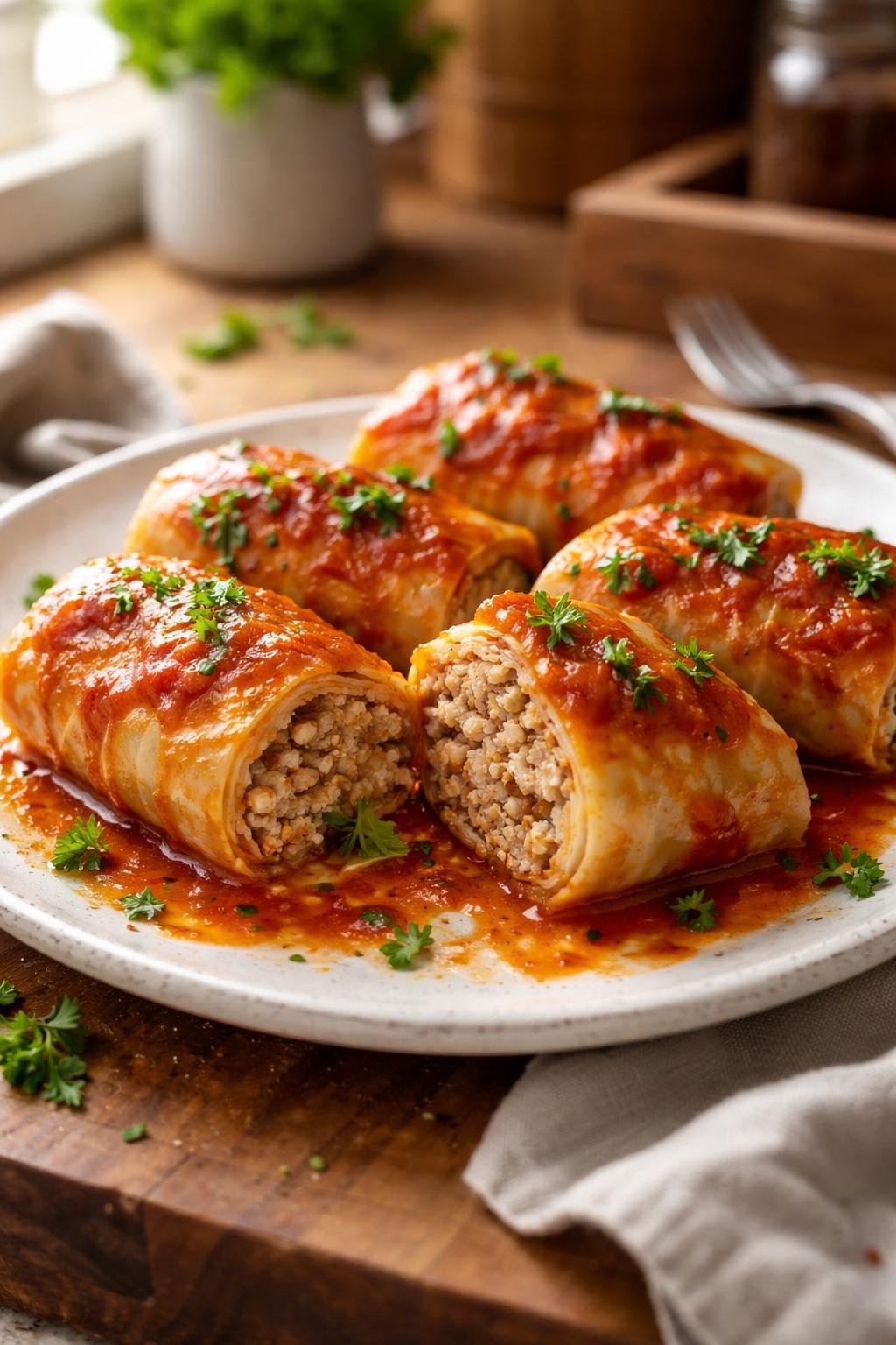 Old-Fashioned Cabbage Rolls Recipe