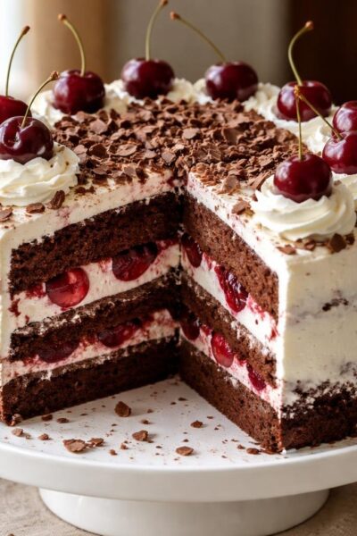 Black Forest Cake Recipe