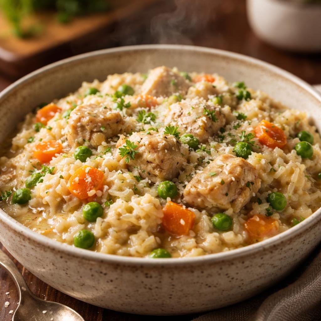 Instant Pot Chicken and Rice Recipe