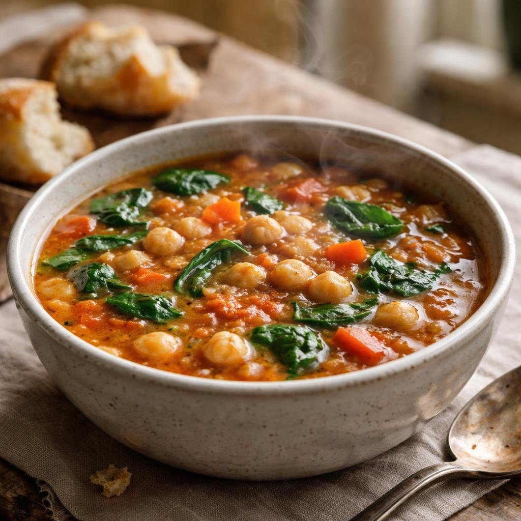 Tuscan Chickpea Soup Recipe