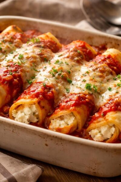 Pioneer Woman Stuffed Manicotti Recipe