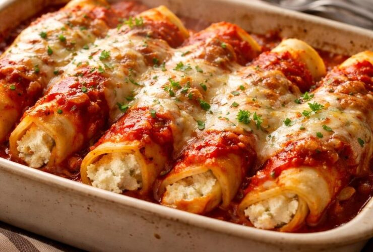 Pioneer Woman Stuffed Manicotti Recipe