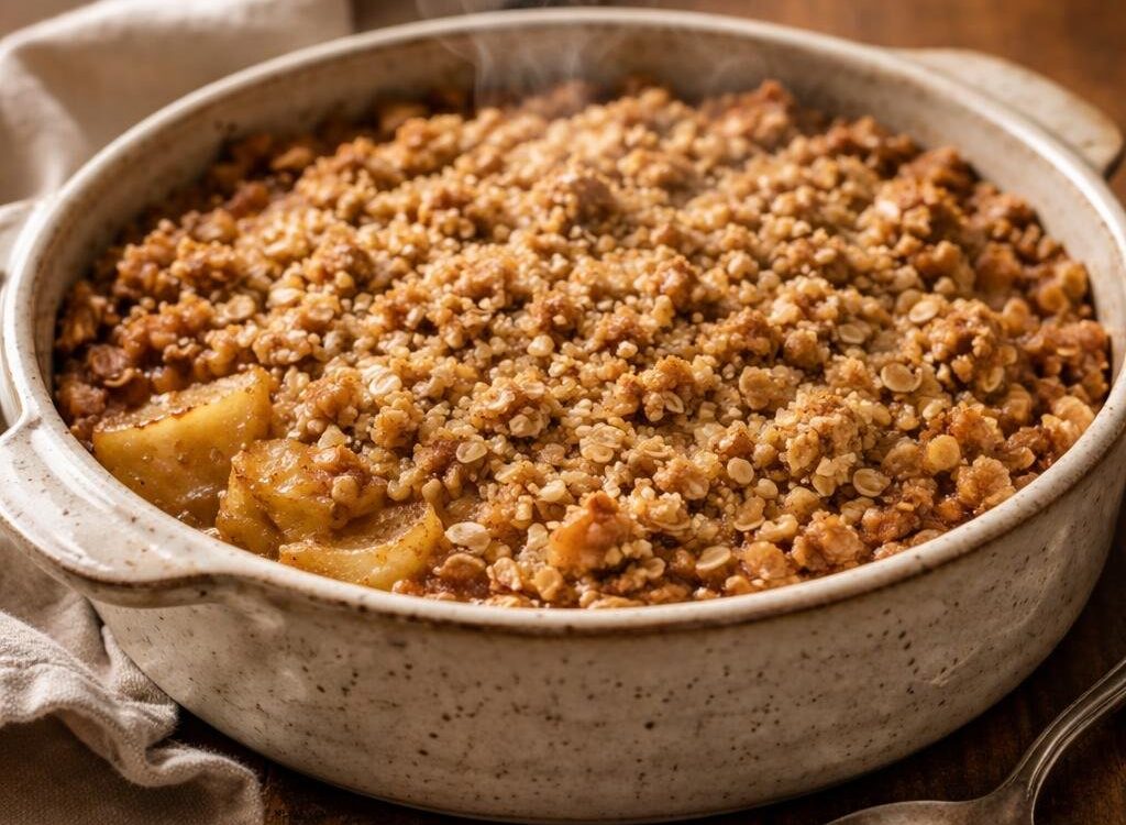 Jamie Oliver Simple Apple Crumble Recipe