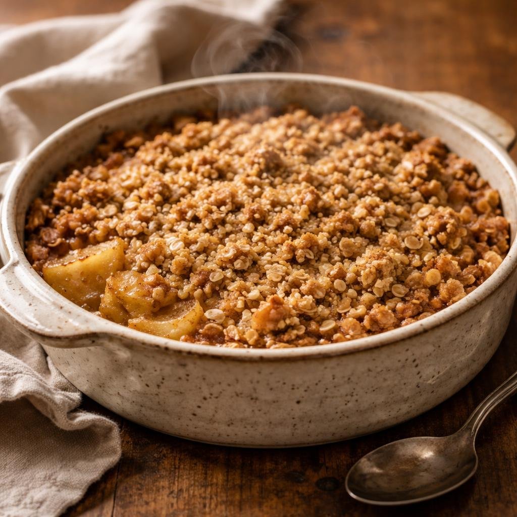 Jamie Oliver Simple Apple Crumble Recipe