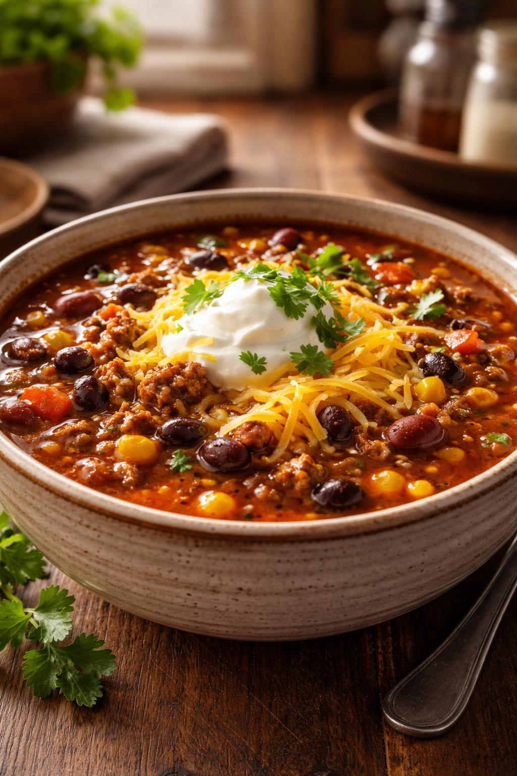 Paula Deen Taco Soup Recipe