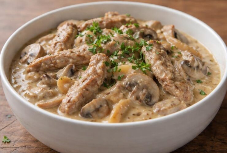 Hairy Bikers Pork Stroganoff Recipe
