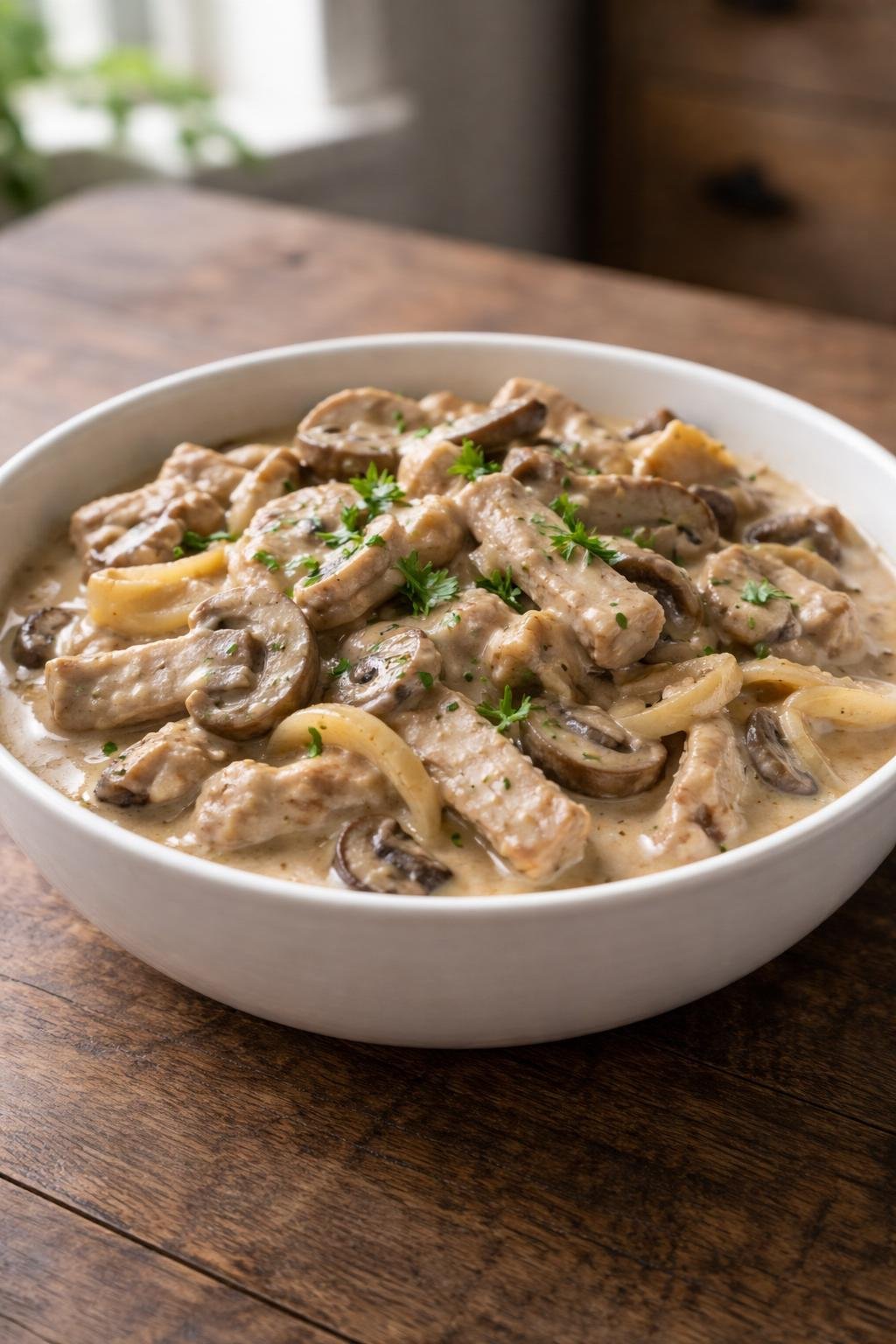 Hairy Bikers Pork Stroganoff Recipe