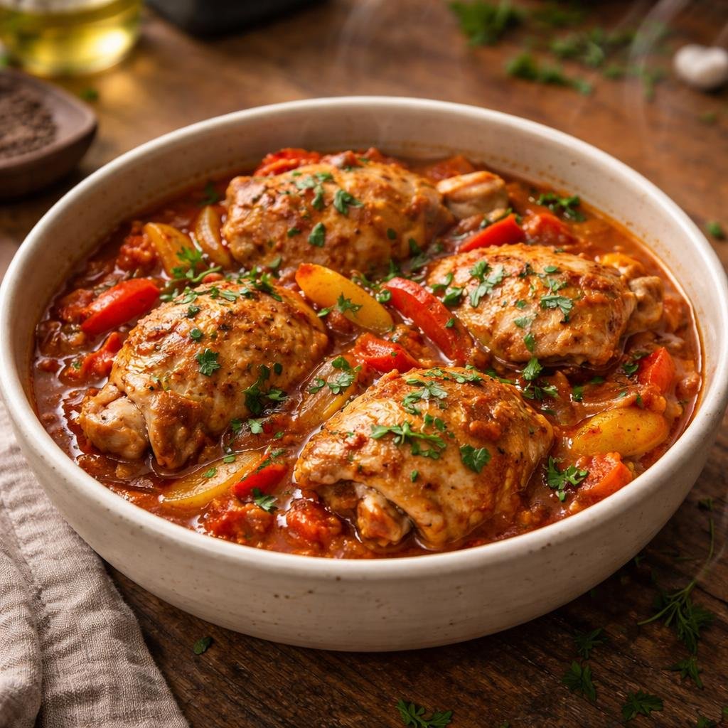 Delia Smith's Chicken Basque Recipe