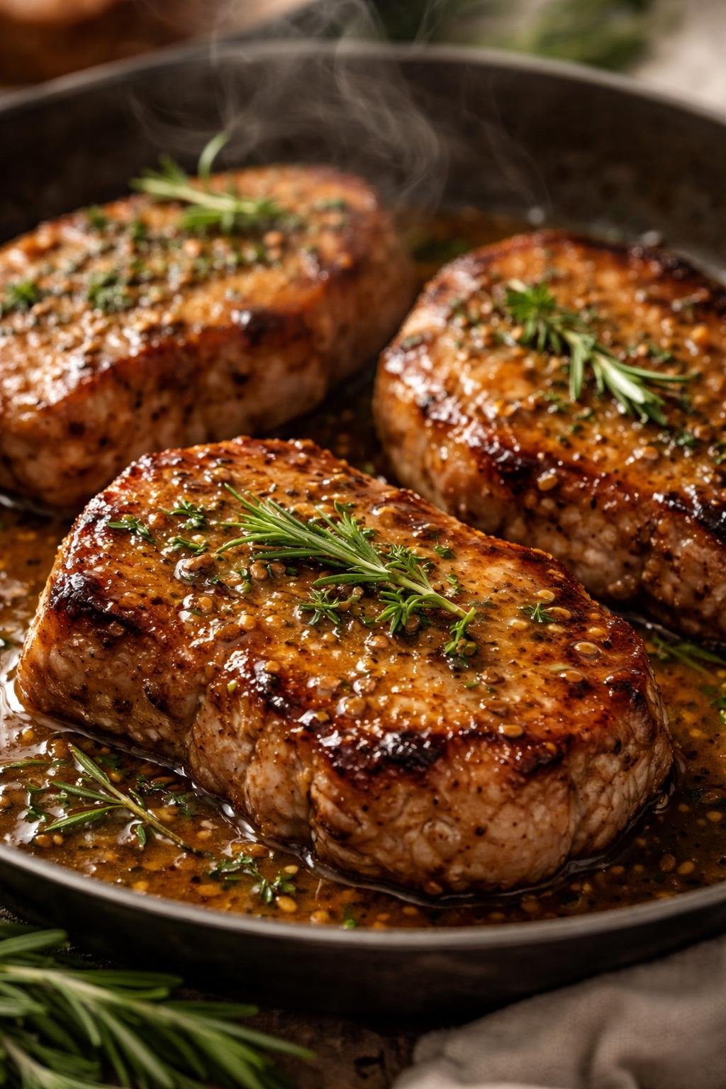 Honey Mustard Pork Chops Recipe