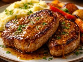 Honey Mustard Pork Chops Recipe
