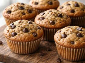Banana Chocolate Chip Muffins Recipe