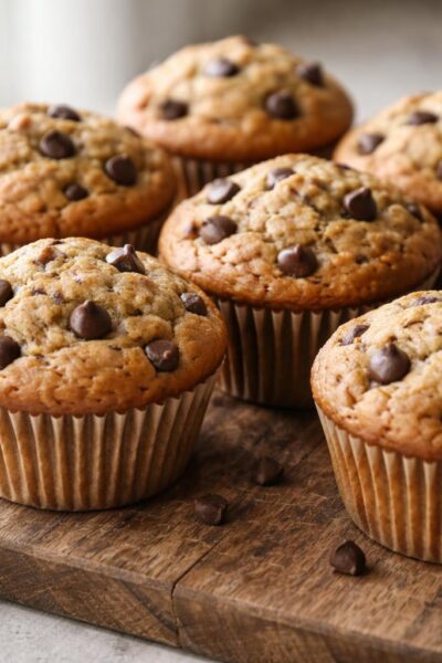 Banana Chocolate Chip Muffins Recipe