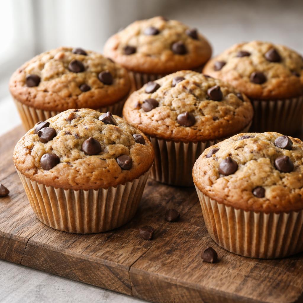 Banana Chocolate Chip Muffins Recipe