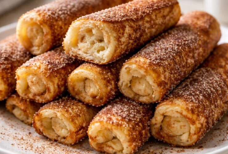 Easy Cinnamon French Toast Roll Recipe