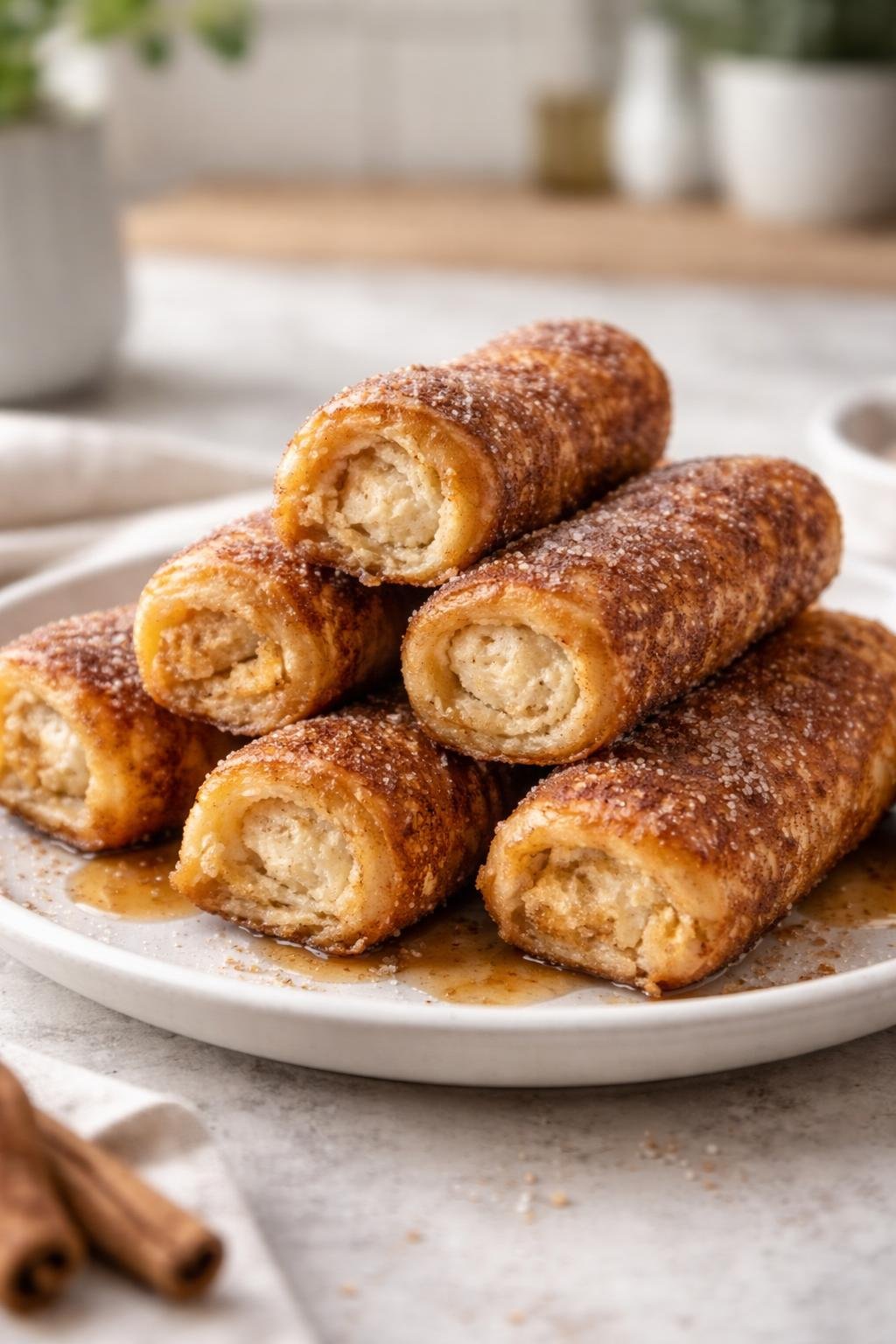 Easy Cinnamon French Toast Roll Recipe