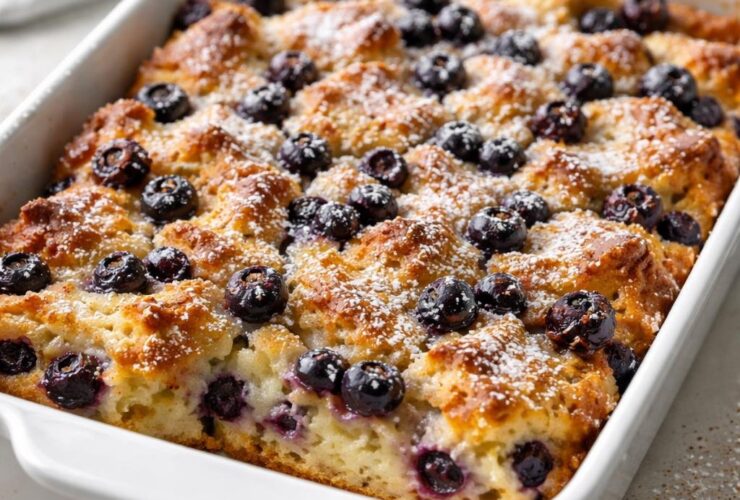 Blueberry French Toast Casserole Recipe