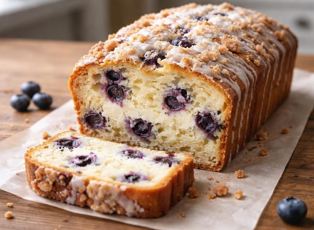 Blueberry Cream Cheese Loaf Recipe