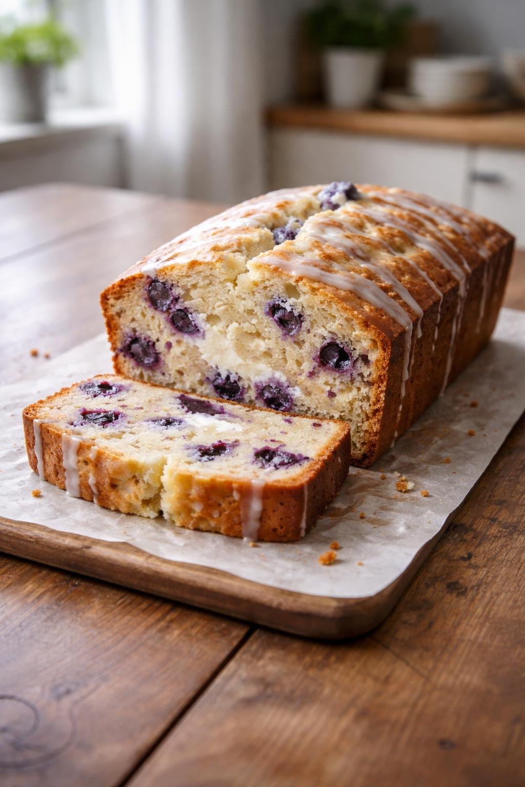 Blueberry Cream Cheese Loaf Recipe