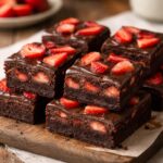Chocolate Covered Strawberry Brownies Recipe