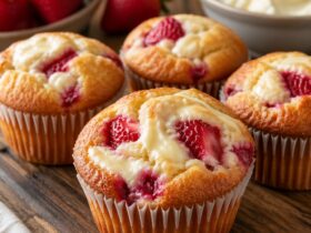 Strawberry Cream Cheese Muffins Recipe
