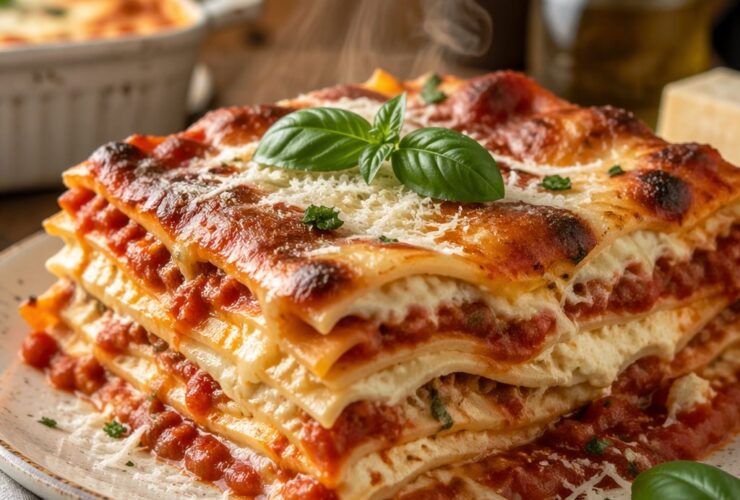 Lasagna with Ricotta Cheese