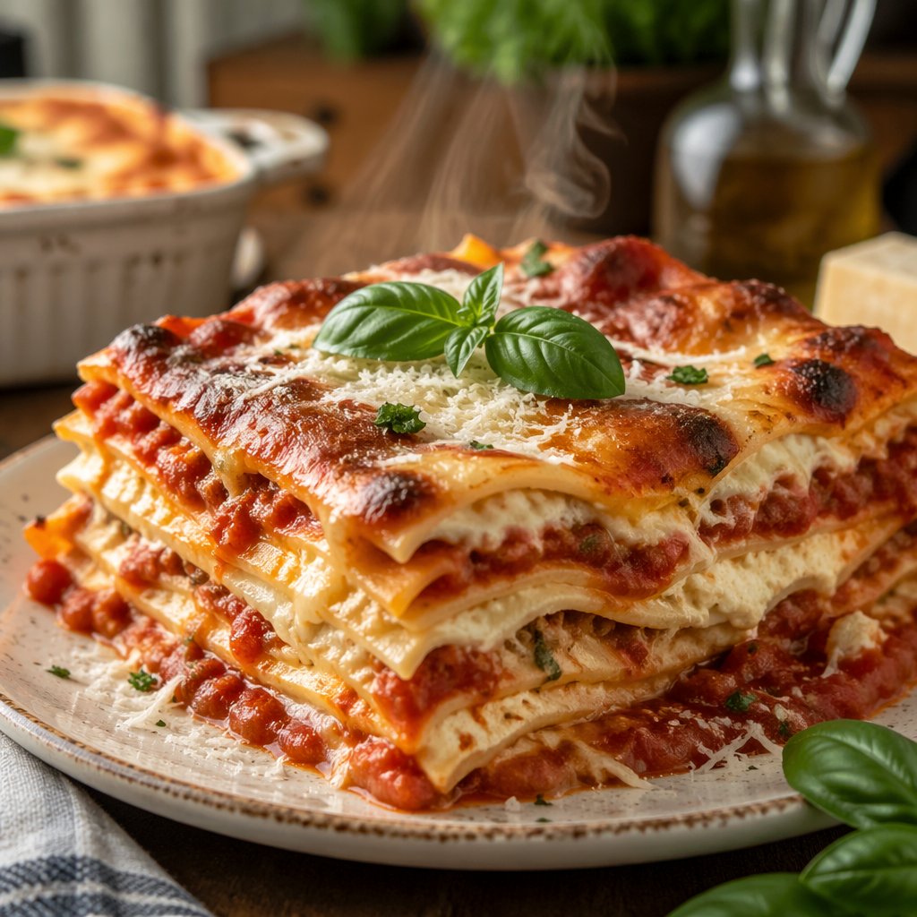 Lasagna with Ricotta Cheese