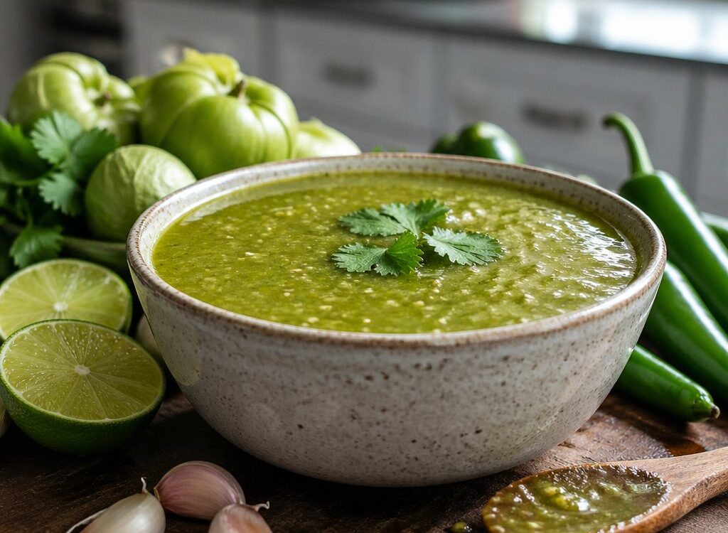 Homemade Green Enchilada Sauce Recipe
