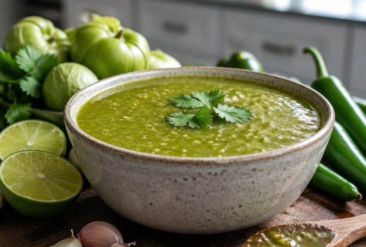 Homemade Green Enchilada Sauce Recipe